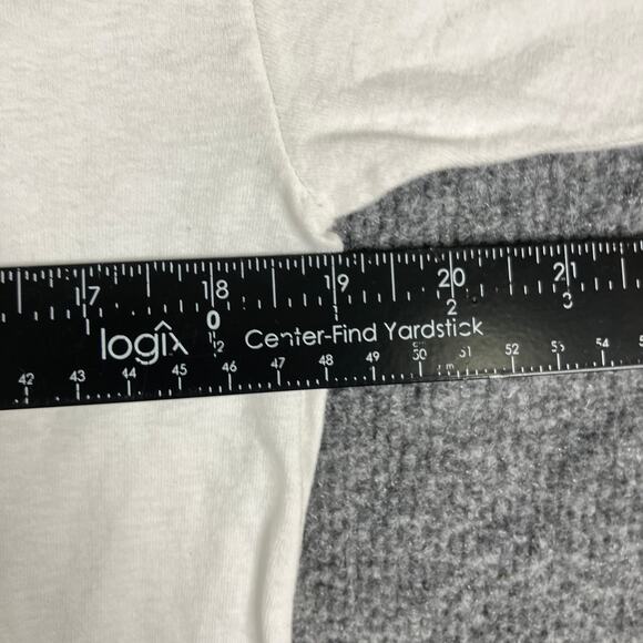 Cabin Apparel T-Shirt Mens Medium White Graphic Tee Satire Parody 2012 Casual - Picture 5 of 7